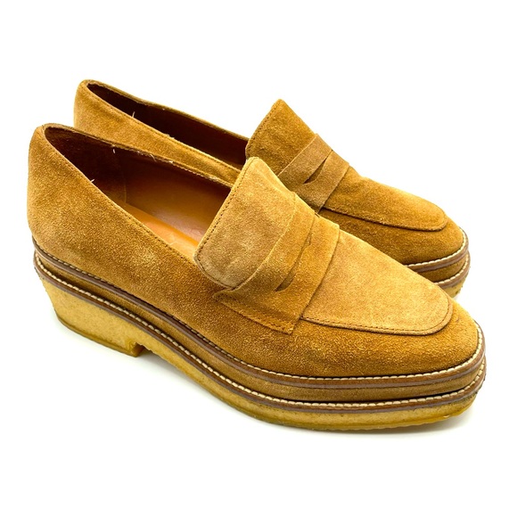 Castaner Suede Penny Loafer - Picture 2 of 12